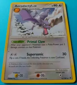 Pokemon - Aerodactyl 15/100 - DP Majestic Dawn - Vintage 2008 - LP - Image 2