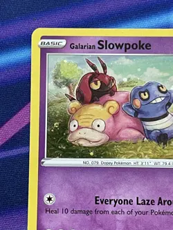 Pokemon TCG - Galarian Slowpoke SWSH126 - Sword & Shield Promos - Holo NM - Image 2