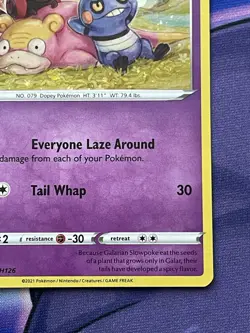 Pokemon TCG - Galarian Slowpoke SWSH126 - Sword & Shield Promos - Holo NM - Image 4