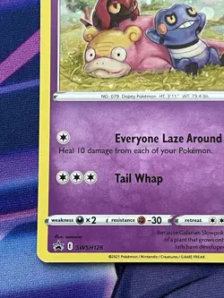 Pokemon TCG - Galarian Slowpoke SWSH126 - Sword & Shield Promos - Holo NM - Image 5