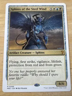 Future Sight Sphinx of the Steel Wind - Mystery Booster MTG Magic The Gathering - Image 1