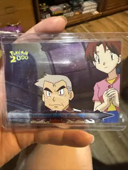 Pokemon the Movie 2000 #29 (Professor Oak's Findings) Blue Logo LP - Image 1