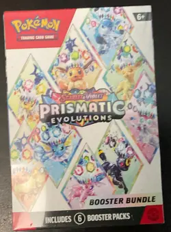 Pokemon Prismatic Evolutions Booster Bundle Box Factory Sealed! - Image 1