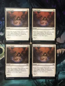 Jump Scare X 4 - Duskmourn: House of Horror Magic the Gathering MTG - Image 1