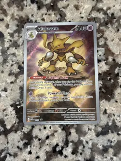 Alakazam 009 Me: Mega Evolution Holo Pokemon Tcg Black Star Promo - Image 1