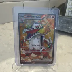 Pokemon Skeledirge ex Ultra Rare Full Art Holo 233/193 SV02 340 HP - Image 1