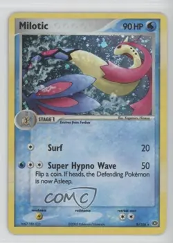 Milotic Holo Pokemon EX Emerald #8 2005 - Image 1