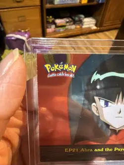 Pokemon Tv Animation Series 2 EP21 Abra and the Psychic Showdown Holo NM/LP - Image 2