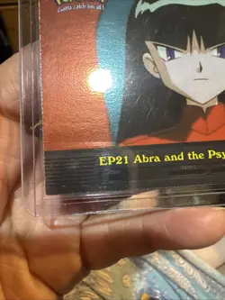 Pokemon Tv Animation Series 2 EP21 Abra and the Psychic Showdown Holo NM/LP - Image 3