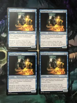 Tunnel Surveyor X 4 - Duskmourn: House of Horror Magic the Gathering MTG - Image 1