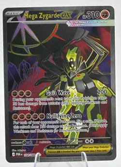 Mega Zygarde ex 104/088 Full Art Ultra Rare Perfect Order ME03 Pokemon TCG NM/M - Image 1