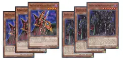 Yugioh - Breaker the Magical Warrior and Dark x 3 - 1st Edition - Plus Free Holo - Image 1
