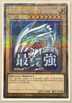 Yugioh! 1x Blue-Eyes White Dragon RA05-EN085 Starlight Rare 1st Ed NM - Image 1