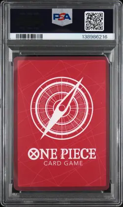 2025 One Piece Promos PSA Magazine Exclusive Shanks #001 PSA 10 - Image 2