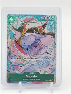 MEGALO 2026 ONE PIECE ADVENTURE ON KAMI'S ISLAND RARE ALT ART EB04-018 Q1048 - Image 1