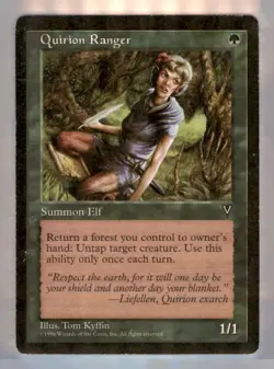 MTG - # Quirion Ranger - Visions - Image 1
