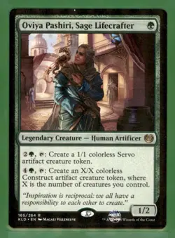MTG - #165 Oviya Pashiri, Sage Lifecrafter - Kaladesh - Image 1