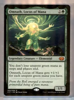 MTG - #2 Omnath, Locus of Mana - Commander Collection: Green - Image 1