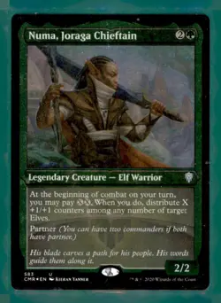 MTG - #583 Numa, Joraga Chieftain (Foil Etched) - Commander Legends - Image 1