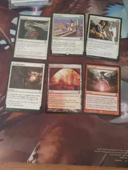 MTG War of the Spark Feather, the Redeemed 197/264 NM Rare Core + 14 Card Parts - Image 2