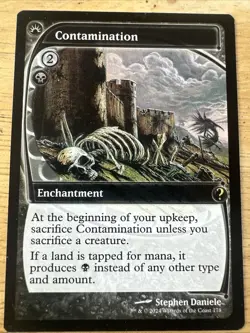 Contamination (FUTURE SIGHT FRAME) - Mystery Booster 2 (Magic/MTG) - Image 1