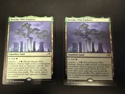 MTG - Boseiju Who Endures- Kamigawa Neon Dynasty - Near Mint Pair - Image 1