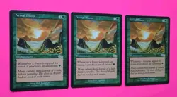 Magic the Gathering MTG Urza's Saga VERNAL BLOOM X 3 (2 LP/EX, 1 MP) RARE Nice! - Image 2