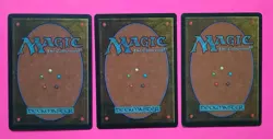 Magic the Gathering MTG Urza's Saga VERNAL BLOOM X 3 (2 LP/EX, 1 MP) RARE Nice! - Image 3