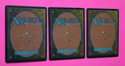 Magic the Gathering MTG Urza's Saga VERNAL BLOOM X 3 (2 LP/EX, 1 MP) RARE Nice! - Image 4