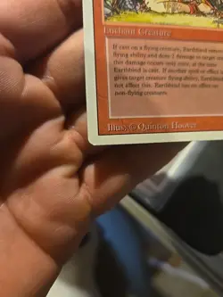 MTG Revised Earthbind Never Played Nm/M - Image 5