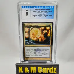 MTG - Gatecrash - Unexpected Results - Foil - Graded - CGC 9 - Image 1