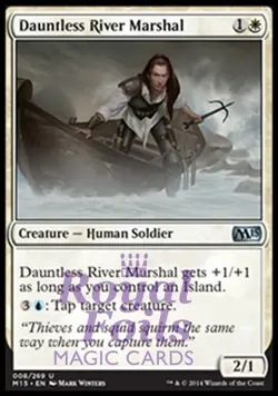 Dauntless River Marshal 4x FOIL MTG M15 Core Set Uncommon MINT white blue - Image 1