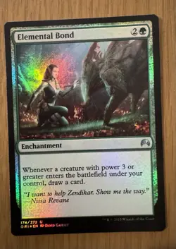 MTG Elemental Bond Magic Origins Foil NM - Image 1