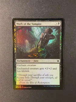 Mark of the Vampire - Foil - Ixalan - Magic the Gathering - MTG - Image 1