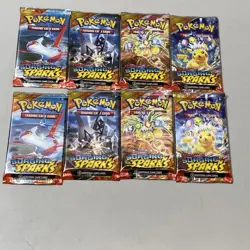 Pokemon Card Game Surging Sparks Booster Packs Lot of 8x - Image 1