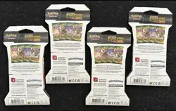 Pokemon Evolving Skies Sleeved Booster Pack Art Set (4 packs total) - Image 2