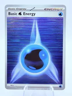 Basic Water Energy - SVE019 - Holo - Pokemon Black Bolt & White Flare - Image 1
