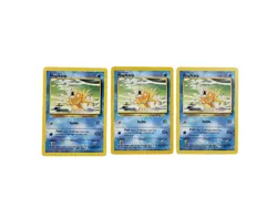 Pokemon Magikarp Base Set 35/102 X3 - Image 1