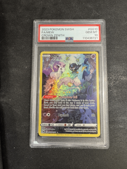 Mew GG10/GG70 Pokemon Crown Zenith Galarian Gallery PSA 10 GEM MINT - Image 1