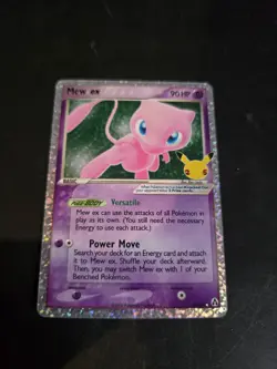 Mint Mew ex 88/92 Celebrations: Classic Collection Holo Pokemon TCG - Image 1