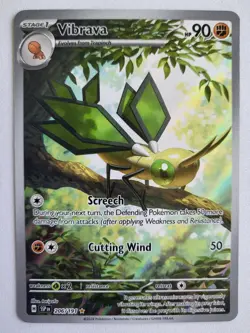 Vibrava 206/191 - Full Art Holo - NM/M - Surging Sparks - Pokemon TCG - Image 1