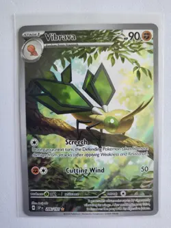Vibrava 206/191 - Full Art Holo - NM/M - Surging Sparks - Pokemon TCG - Image 3