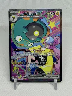 Pokemon Ascended Heroes Ionos Bellibolt ex 279/217 Special Illustration Rare SIR - Image 1