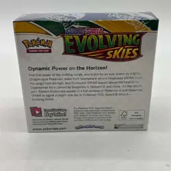 Pokemon TCG Sword & Shield Evolving Skies Booster Box SEALED w/Acrylic Case - Image 4