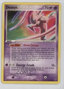 Deoxys Pokemon EX #17 2005 - Image 1