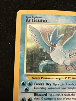 Pokemon TCG Articuno Fossil 2/62 Holo 1999-2000 Wotc HP - Image 4