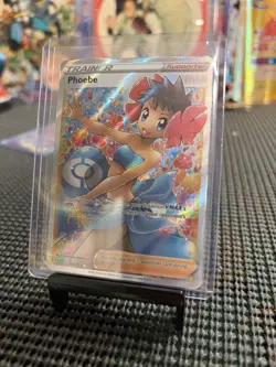 Pokemon TCG Phoebe Sword & Shield Battle Styles 161/163 Holo Full Art - Image 1