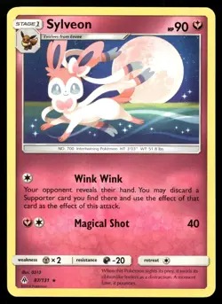 POKEMON SYLVEON FORBIDDEN LIGHT 87/131 R NM/M - Image 1