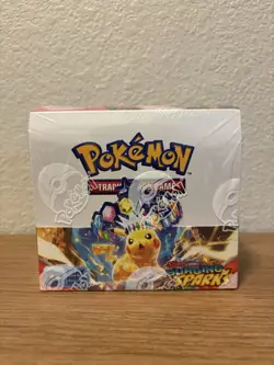 Pokemon TCG Scarlet & Violet Surging Sparks Booster Box SEALED NEW - Image 1