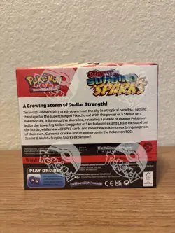Pokemon TCG Scarlet & Violet Surging Sparks Booster Box SEALED NEW - Image 2